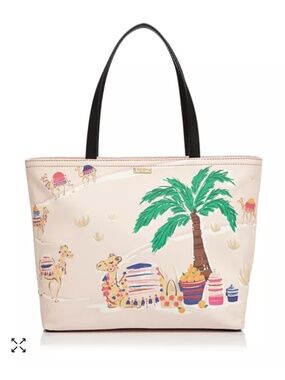 Like New Kate Spade Spice Things Up Camel Tote Bag